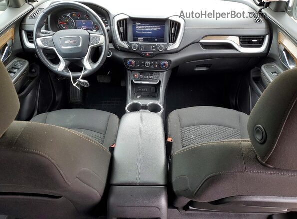 3GKALTEV2LL113560 2020 GMC TERRAIN Black Widok deski rozdzielczej