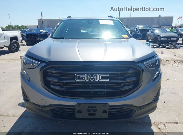 3GKALTEV2ML336070 2021 GMC TERRAIN Серый Вид задней части салона