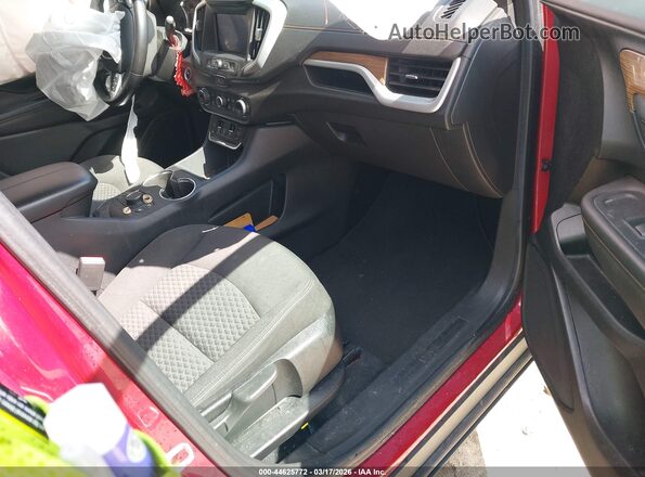 3GKALTEV6LL183028 2020 GMC TERRAIN Red Vista interior delantera