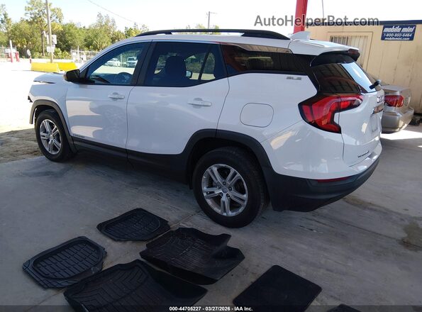 3GKALTEV8ML388304 2021 GMC TERRAIN Белый Задняя левая четверть