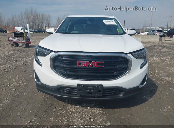3GKALTEV9ML310100 2021 GMC TERRAIN Белый Вид щитка приборов