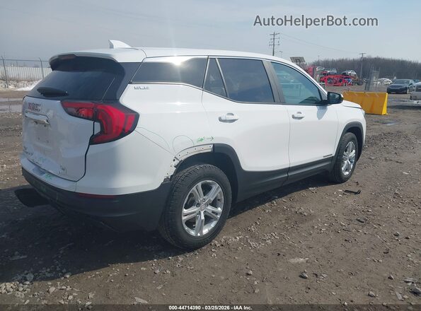 3GKALTEV9ML310100 2021 GMC TERRAIN Белый Задняя правая четверть