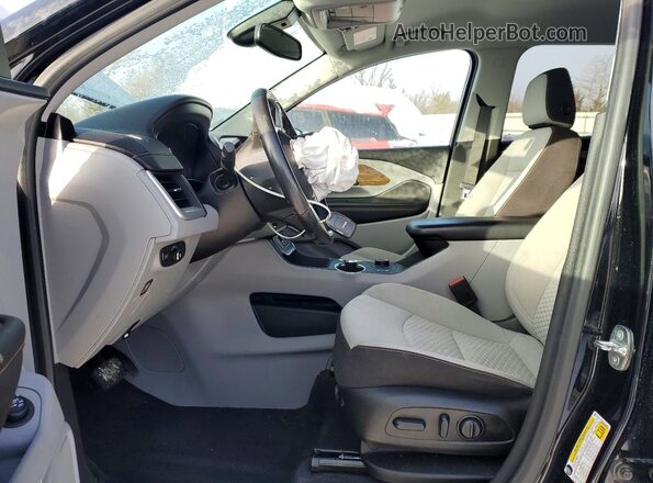 3GKALTEV9ML356896 2021 GMC TERRAIN Черный Вид салона спереди