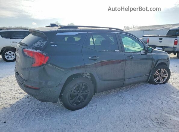 3GKALTEV9ML356896 2021 GMC TERRAIN Черный Задняя правая четверть