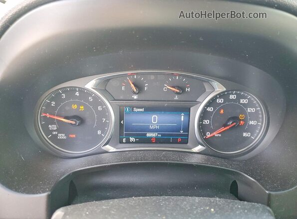 3GKALTEV9ML356896 2021 GMC TERRAIN Черный Вид щитка приборов