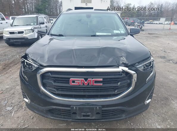 3GKALTEVXJL239176 2018 GMC TERRAIN Black Սարքավորումների վահանակի տեսք