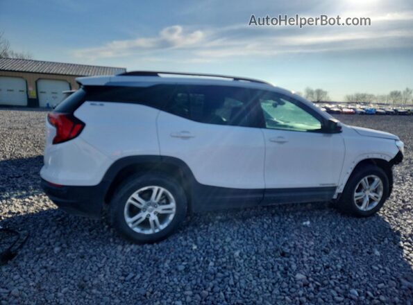 3GKALTEVXML305830 2021 GMC TERRAIN Белый Задняя правая четверть