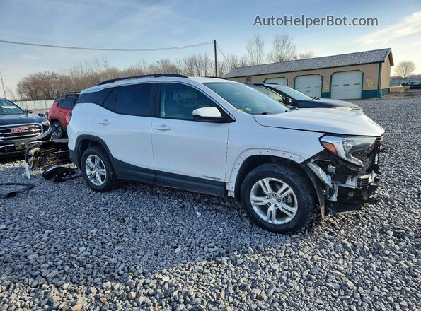 3GKALTEVXML305830 2021 GMC TERRAIN Белый Передняя правая четверть