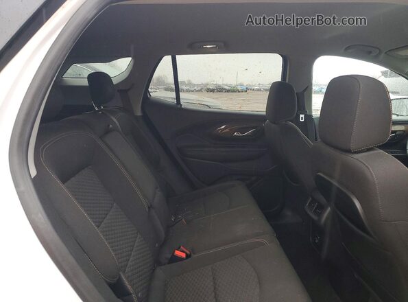 3GKALTEX0JL264279 2018 GMC TERRAIN Белый Вид задней части салона