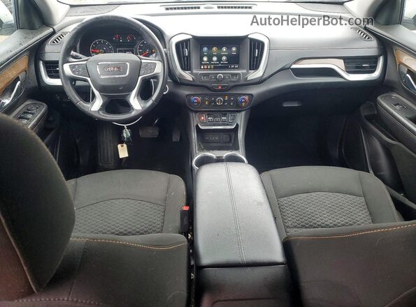 3GKALTEX0JL264279 2018 GMC TERRAIN Белый Вид панели приборов