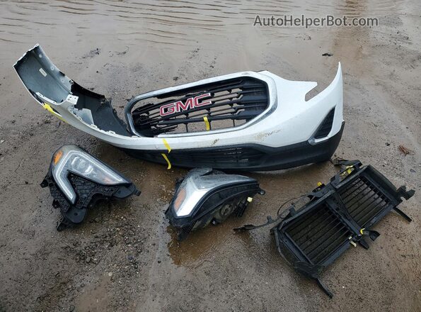 3GKALTEX0JL264279 2018 GMC TERRAIN Белый Вид наклейки с VIN-кодом