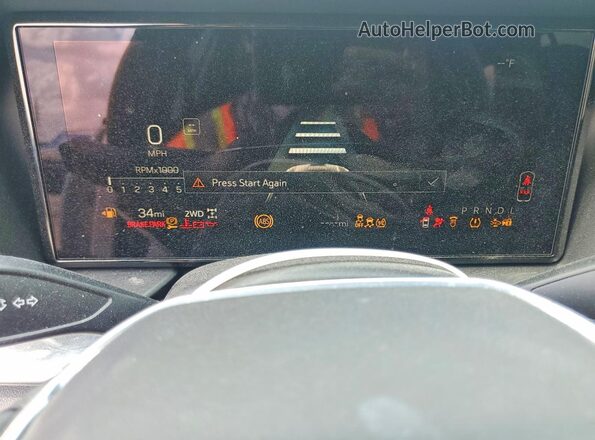3GKALUEG3SL223300 2025 GMC TERRAIN White Instrument cluster view