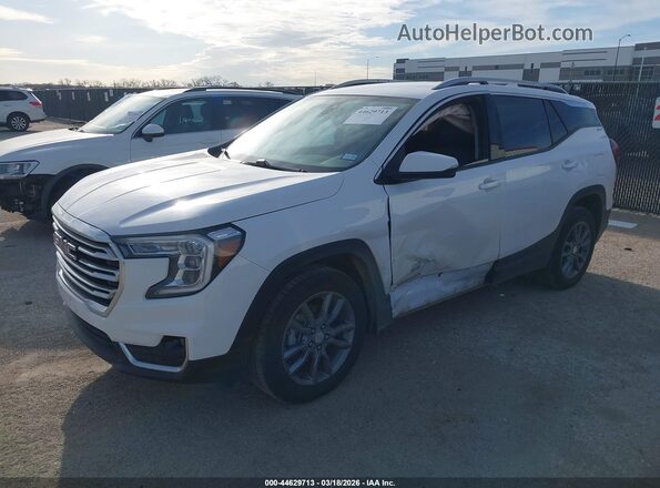 3GKALVEG4PL115944 2023 GMC TERRAIN White Vista tres cuartos delantera izquierda