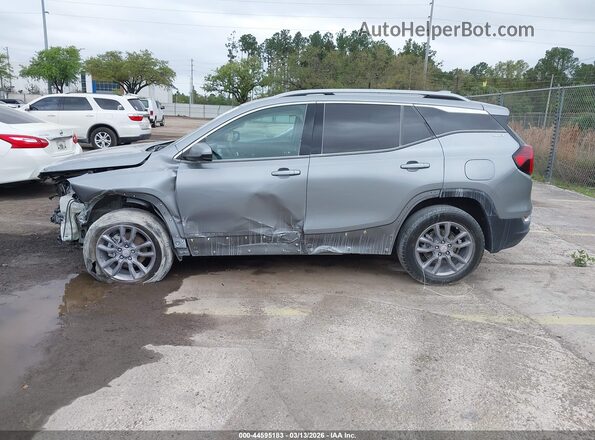 3GKALVEG5RL227591 2024 GMC TERRAIN Gray Widok wnętrza 360 stopni