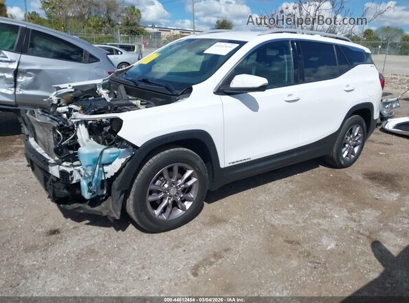 3GKALVEG9PL137423 2023 GMC TERRAIN White Przód lewy