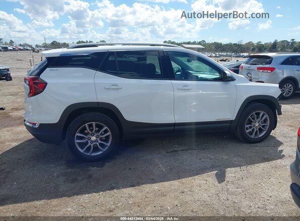 3GKALVEG9PL137423 2023 GMC TERRAIN White Widok wnętrza z tyłu