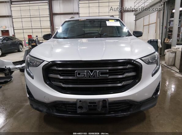 3GKALVEV0ML345877 2021 GMC TERRAIN Gray Vista interior trasera