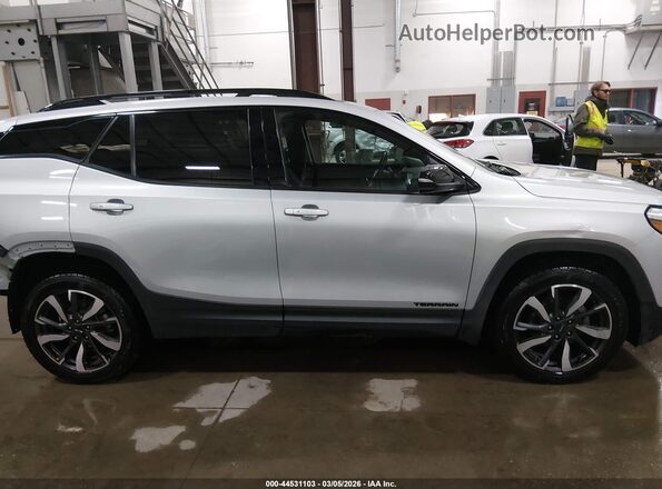 3GKALVEV0ML345877 2021 GMC TERRAIN Gray Vista interior de 360 grados