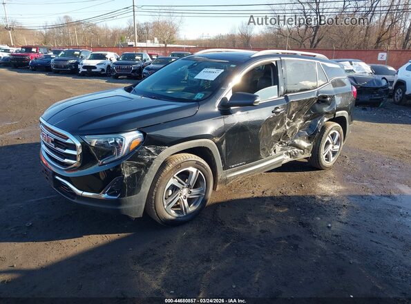 3GKALVEV0ML385473 2021 GMC TERRAIN Black Front left