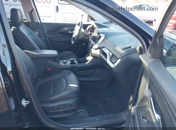 3GKALVEV0ML385473 2021 GMC TERRAIN Black Front interior view