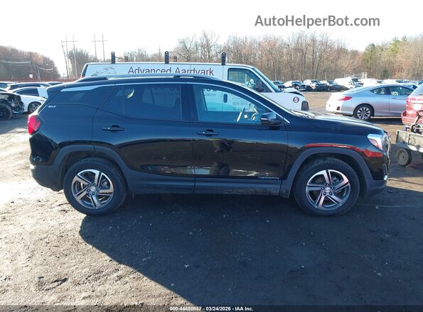 3GKALVEV0ML385473 2021 GMC TERRAIN Black Rear interior view