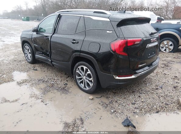3GKALVEV1ML308403 2021 GMC TERRAIN Black Հետևի ձախ
