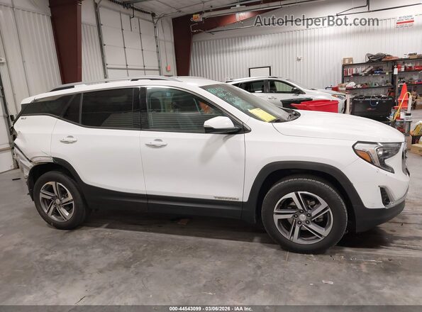 3GKALVEV1ML330868 2021 GMC TERRAIN White Widok wnętrza 360 stopni