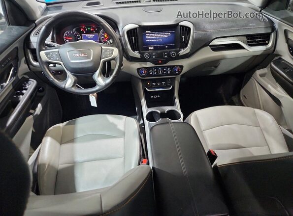 3GKALVEV2ML401902 2021 GMC TERRAIN Black წინა პანელის ხედი