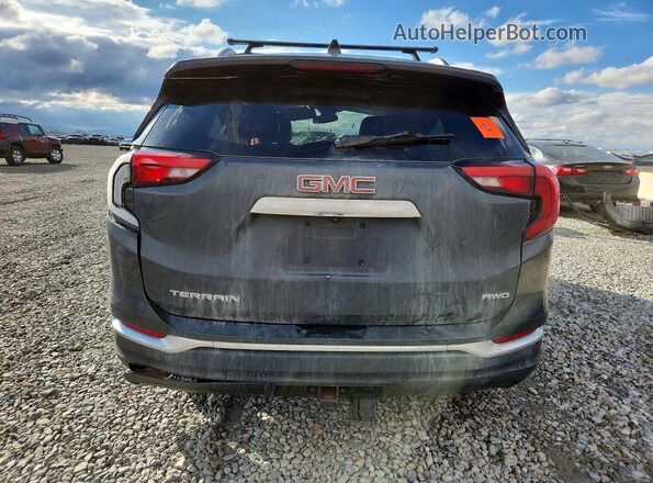 3GKALVEV3ML372586 2021 GMC TERRAIN Gray უკანა ხედი