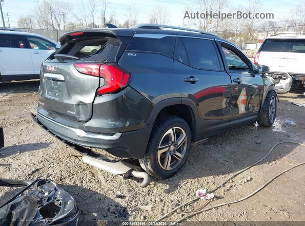 3GKALVEV4LL101194 2020 GMC TERRAIN Gray Trasero derecho