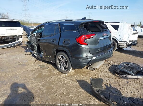 3GKALVEV4LL101194 2020 GMC TERRAIN Gray Trasero izquierdo