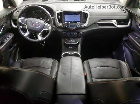 3GKALVEV4ML317015 2021 GMC TERRAIN Gray Widok deski rozdzielczej