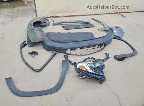 3GKALVEV4ML317015 2021 GMC TERRAIN Gray Widok naklejki z numerem VIN