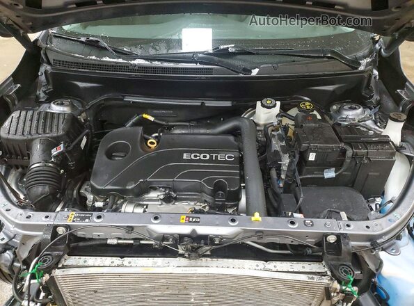 3GKALVEV4ML317015 2021 GMC TERRAIN Gray Widok komory silnika