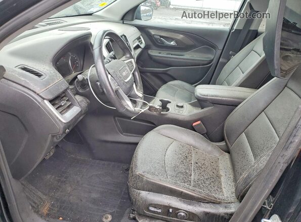 3GKALVEV6ML396770 2021 GMC TERRAIN Black წინა სალონის ხედი