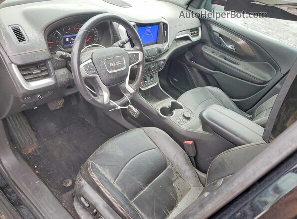 3GKALVEV6ML396770 2021 GMC TERRAIN Black წინა პანელის ხედი