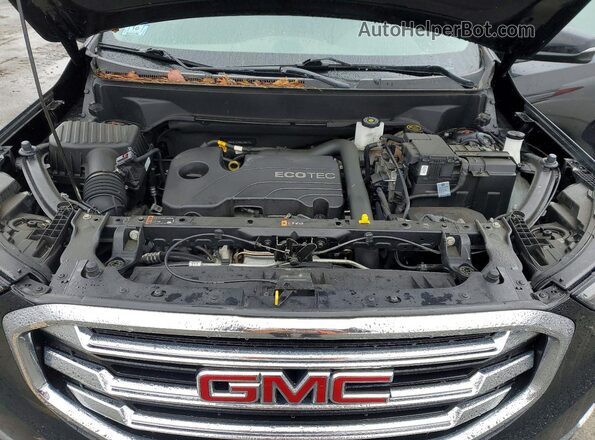 3GKALVEV6ML396770 2021 GMC TERRAIN Black ძრავის განყოფილების ხედი