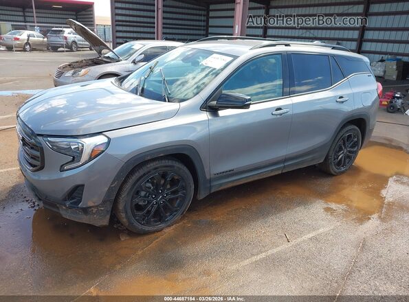 3GKALVEV9ML310092 2021 GMC TERRAIN Gray Front left