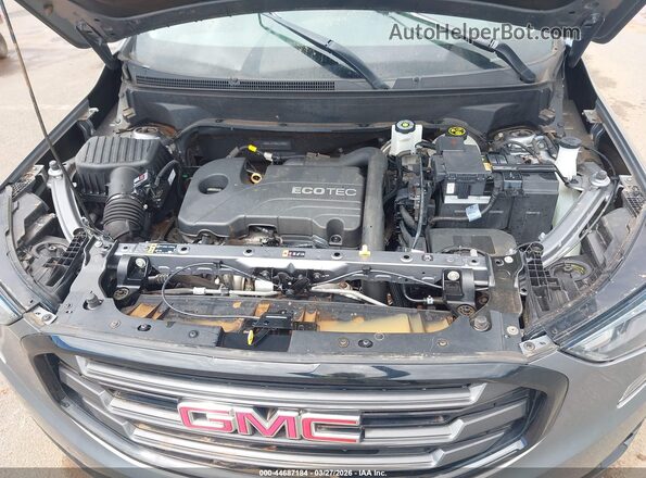 3GKALVEV9ML310092 2021 GMC TERRAIN Gray Rear view