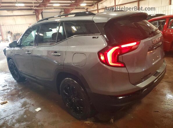 3GKALVEVXML382564 2021 GMC TERRAIN Серый Задняя левая четверть