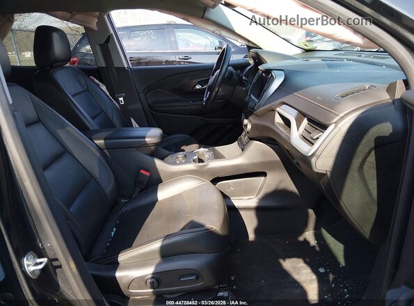 3GKALVEX2KL229725 2019 GMC TERRAIN Green Вид салону спереду