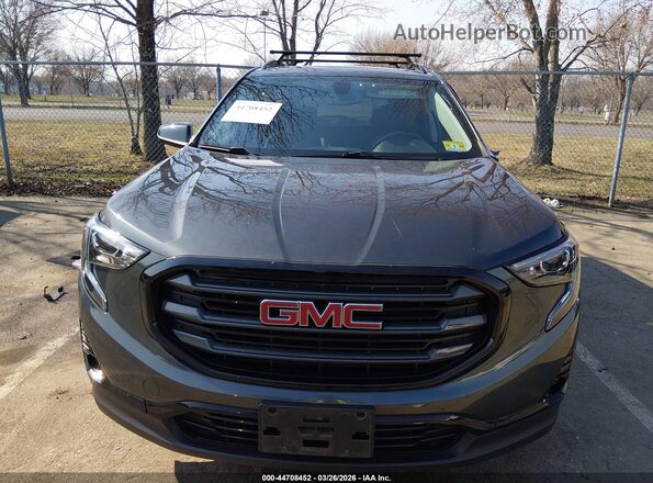 3GKALVEX2KL229725 2019 GMC TERRAIN Green Вид щитка приладів