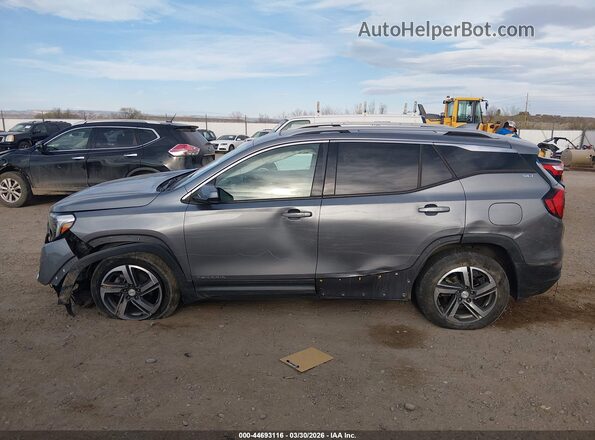 3GKALWEU3KL244987 2019 GMC TERRAIN Gray Widok wnętrza 360 stopni