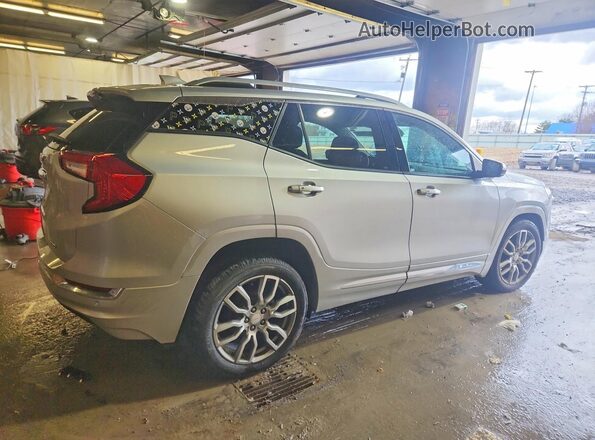 3GKALXEV2NL245955 2022 GMC TERRAIN Silver Задня права чверть