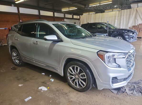 3GKALXEV2NL245955 2022 GMC TERRAIN Silver Передня права чверть