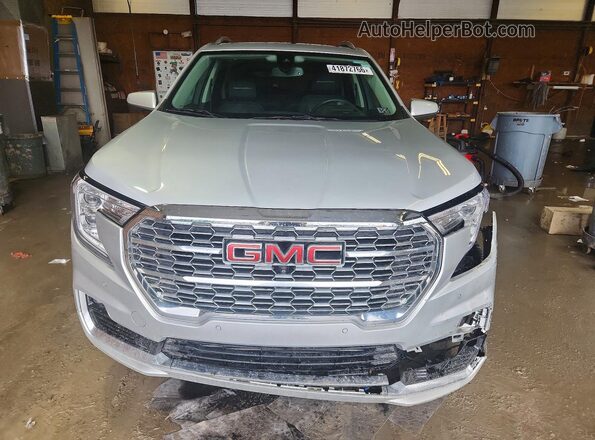 3GKALXEV2NL245955 2022 GMC TERRAIN Silver Вид спереду