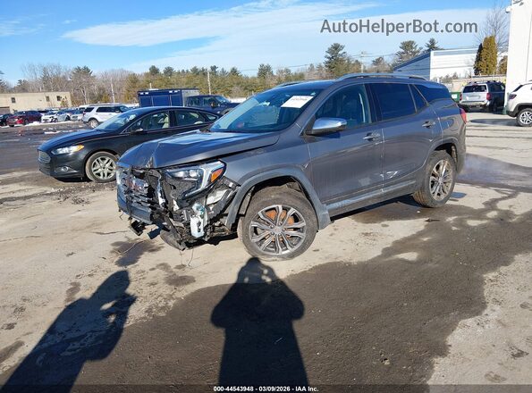 3GKALXEX2KL223662 2019 GMC TERRAIN Серый Передняя левая четверть