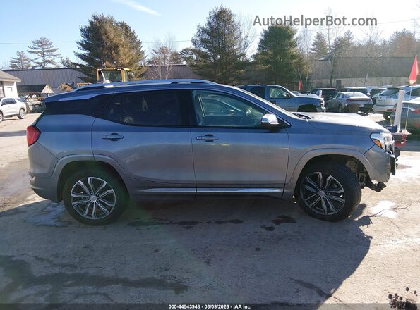 3GKALXEX2KL223662 2019 GMC TERRAIN Серый Вид задней части салона