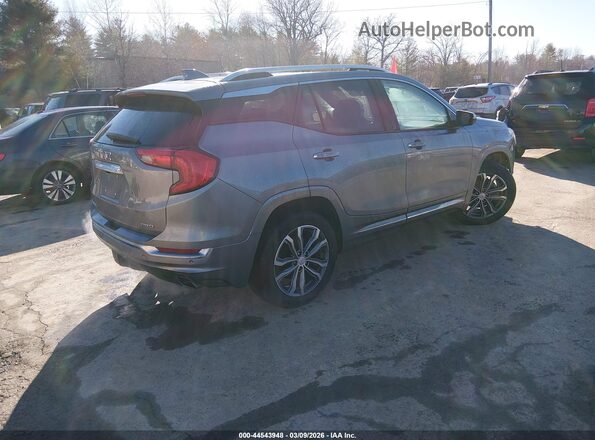3GKALXEX2KL223662 2019 GMC TERRAIN Серый Задняя правая четверть