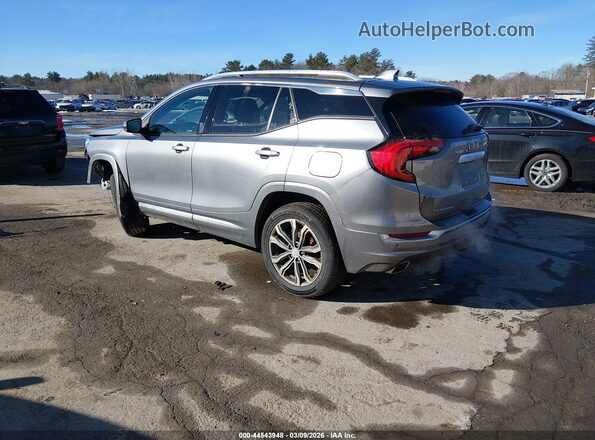 3GKALXEX2KL223662 2019 GMC TERRAIN Серый Задняя левая четверть